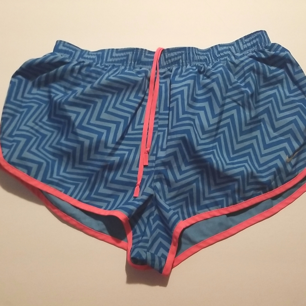 Nike Blue Dri-Fit Athletic Shorts for Women